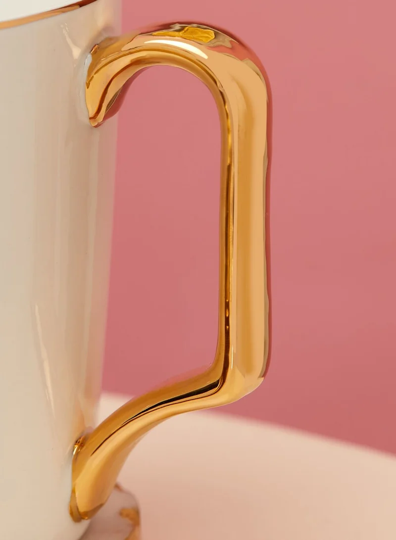 Noire Edit Monogram Mug - N