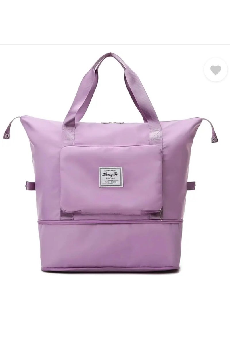 Foldable Travel Bag Hand Carry Luggage Bag Large Waterproof Duffle Bag(multicolored)  - Image 2