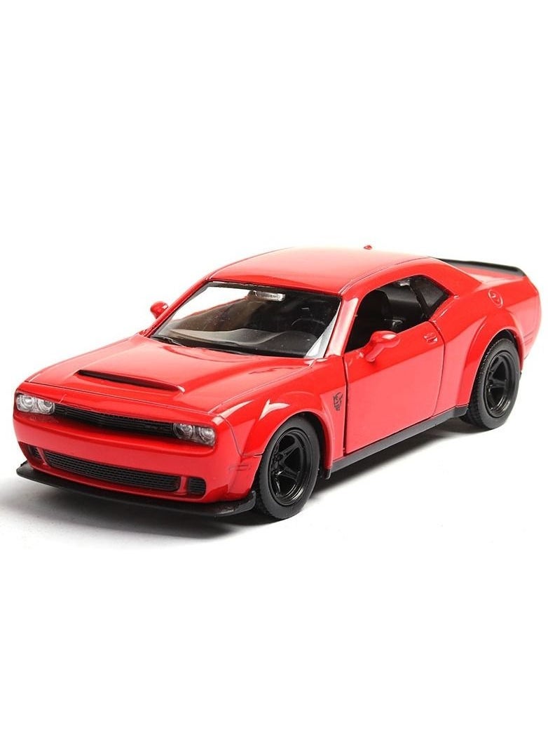City Car Styling Dodge Challenger 1:36 Alloy Diecast Car Model - Image 1