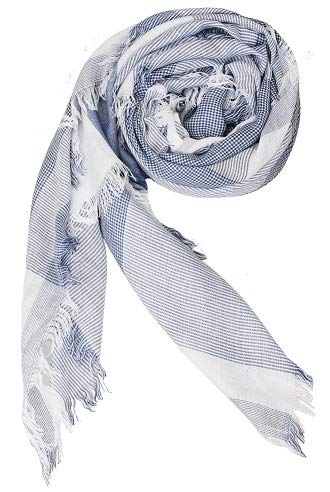 Zaina Men's and Women's Cotton Viscose Scarf Fit for All Ages (Multicolour, 90 X 180 cm) - Image 3