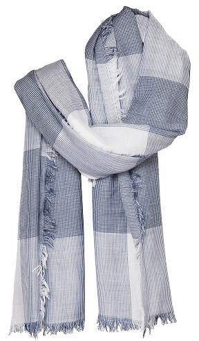 Zaina Men's and Women's Cotton Viscose Scarf Fit for All Ages (Multicolour, 90 X 180 cm) - Image 5