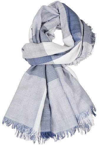 Zaina Men's and Women's Cotton Viscose Scarf Fit for All Ages (Multicolour, 90 X 180 cm) - Image 2