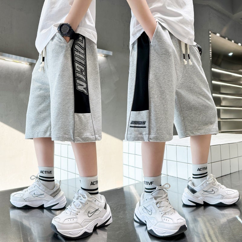 Children'S Clothing Summer Versatile Boys' Pants Children'S Sports Pants Trendy Style - Image 1