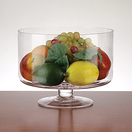 Badash Lexington Glass Trifle Bowl - 9" Food-Safe Crystal Serving Bowl for Dessert, Fruit, Salad - Elegant European Mouth-Blown Lead-Free Crystal - Image 4