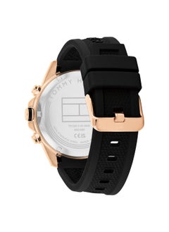 TOMMY HILFIGER TOMMY HILFIGER ROUND ANALOG MEN'S BLACK CASE WATCH - 1710650  - Image 2