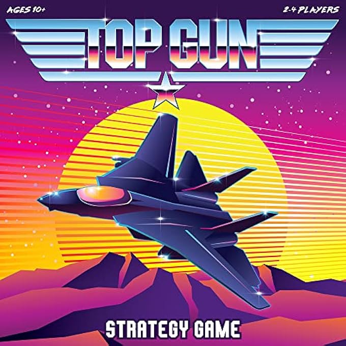 Asmodee Mixlore Top Gun Strategy Board Game 24 Players Ages 10 - Image 2