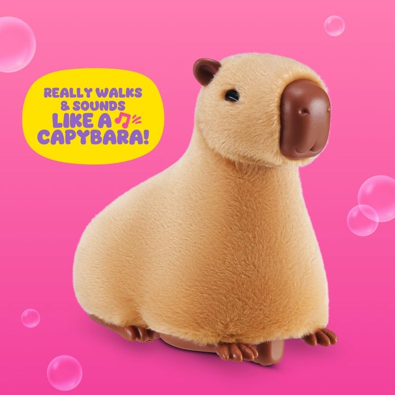 ZURU Pets Alive Mommy Capybara and Baby Surprise by ZURU - Robotic Walking Mommy Capybara with Baby Cappybara Toys, for Girls 2+ - Image 4
