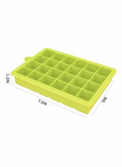 Ice Cube Trays Easy-Release Silicone & Flexible 24-Ice Cube Trays With Spill-Resistant Removable Lid Bpa Free For Freezer Stackable Ice Trays With Covers And Dishwasher Safe 2 Piece