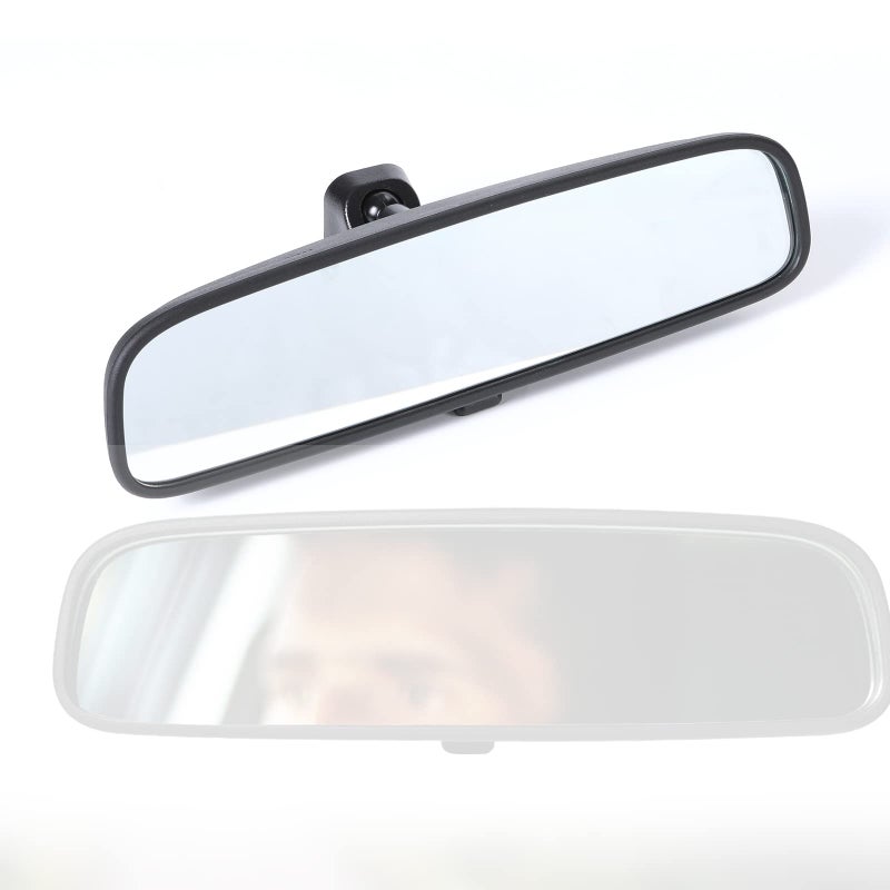 JINGEA Hyundai & KIA Rear View Mirror, Interior Rear Mirror, Rearview Mirror, Bracket Mount Compatible With 2010-2019 KIA Forte Koup Optima K5 Rio Sorento Soul, Hyundai Elantra Tucson Veloster Santa Fe, car  - Image 1