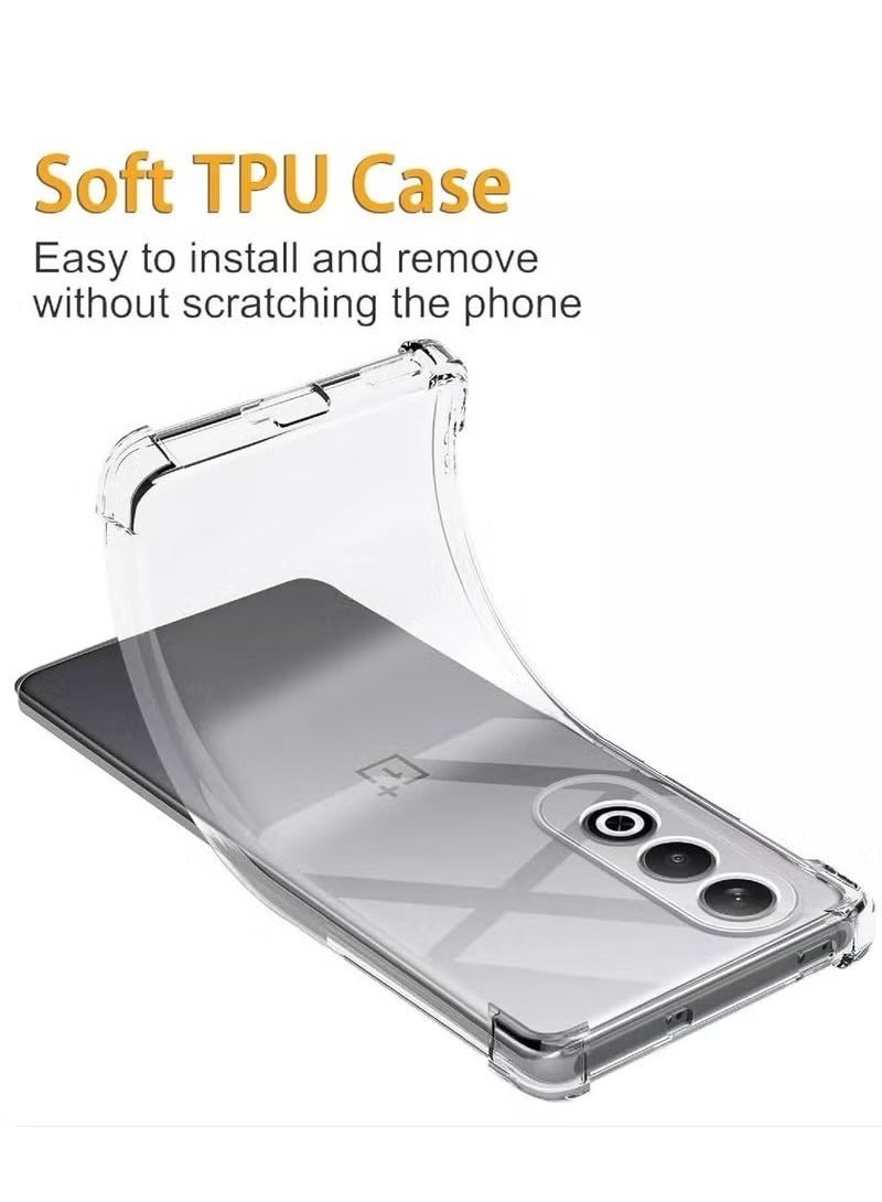 ELTRAZONE OnePlus Nord CE 4 Clear Case | Ultra HD Transparency, Camera Protection & Anti-Slip Grip | Shockproof Bumper, Scratch-Resistant | Slim & Lightweight Cover for OnePlus Nord CE 4 (2024) - Image 3