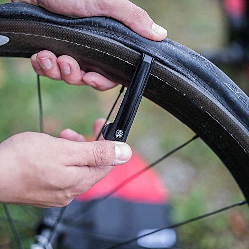SILCA Tire Levers Premio | Set of Two | Forged Aluminum Minimalist Lever with co-Molded Non Marking Nylon Rim Protection | Bicycle Tire Levers - Image 5