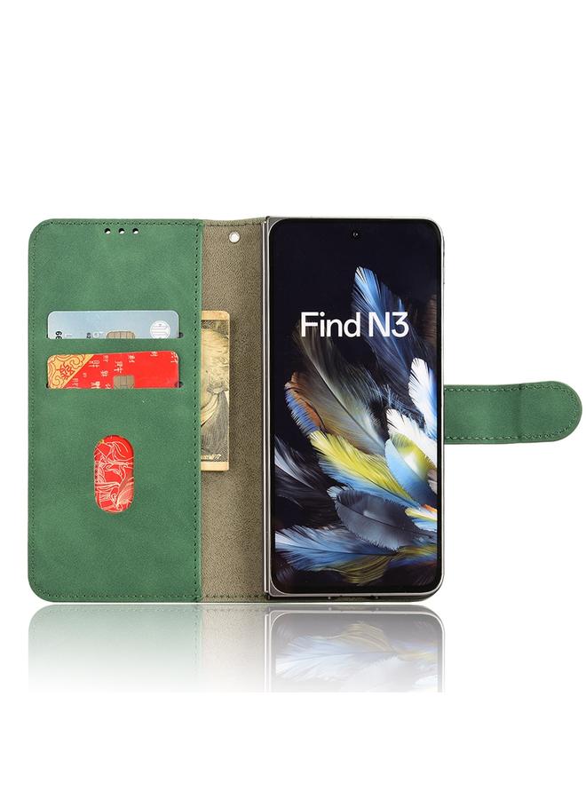 S-TOP Case For OPPO Find N3 Skin Feel Magnetic Flip Leather Phone Case - Image 4