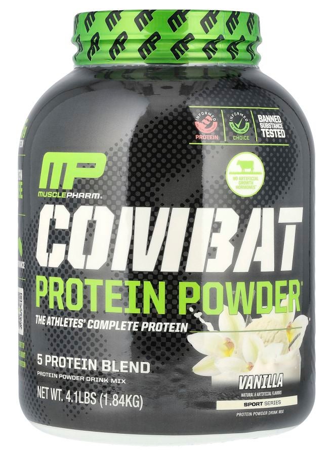 MusclePharm Combat Protein Powder® Vanilla 4.1 lb (1.84 kg)