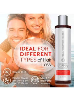 Advanced Trichology HairStem DHT Blocker Hair Growth Shampoo Products with Biotin, Saw Palmetto - Clinically Developed - Hair Loss Products Treatments- 10oz  - Image 3