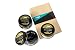 Kaps Professional Boot and Shoe Polish Cream with Cotton Cloth Set of 3 Dark BrownTransparentBlack 50 ml169 Oz Each Made with Natural Wax For Natural and Synthetic Leather Footwear Care - Image 2