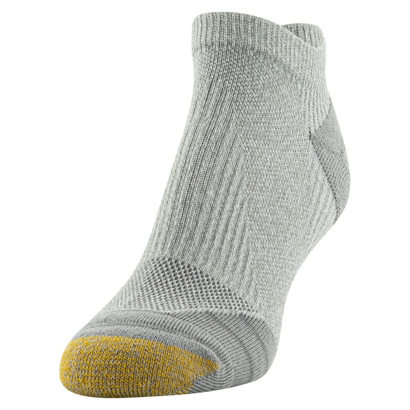 GOLDTOE Women's Cross Arch No Show Socks, 6-Pairs, Cinder Assorted, Shoe Size: 6-9 - Image 3