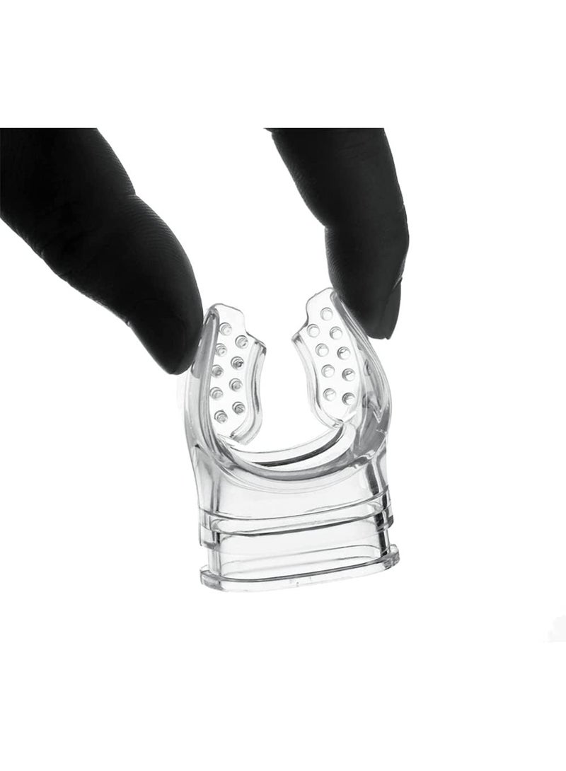 أنبوب تنفس للغوص والغطس - مريح وشفاف من السيليكون السائل للاستخدام العام - Image 4