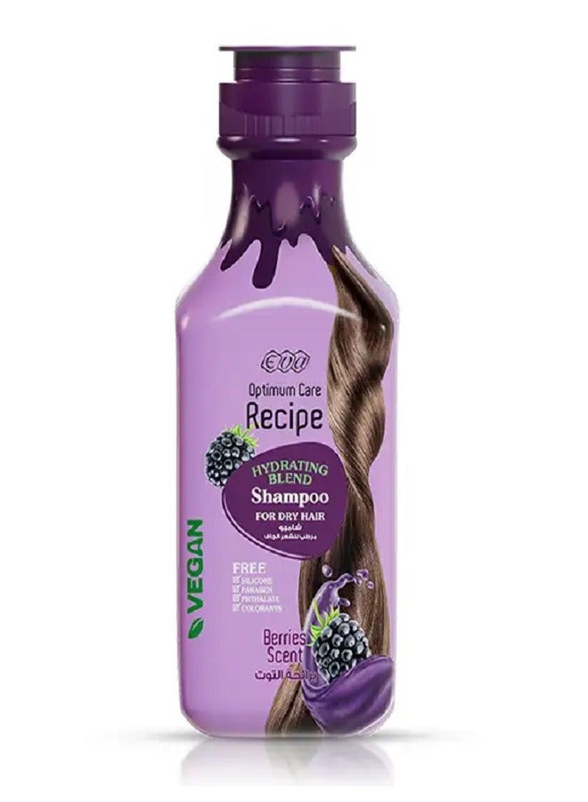 شامبو مرطب من أوبتيموم كير ريسيبي برائحة التوت 350 مل