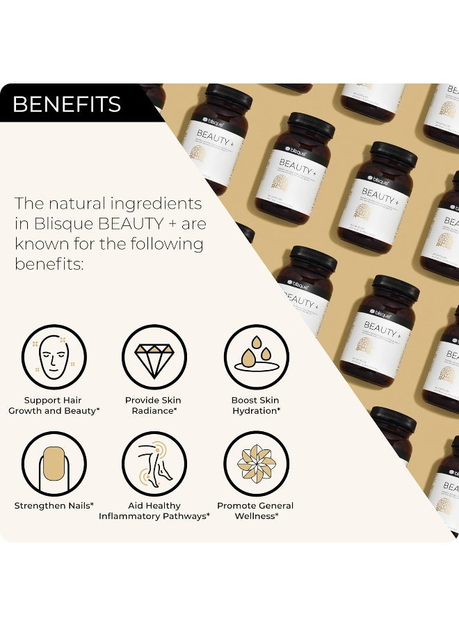 Blisque Beauty + Dietary Supplement for Women, 90 Capsules - Image 2