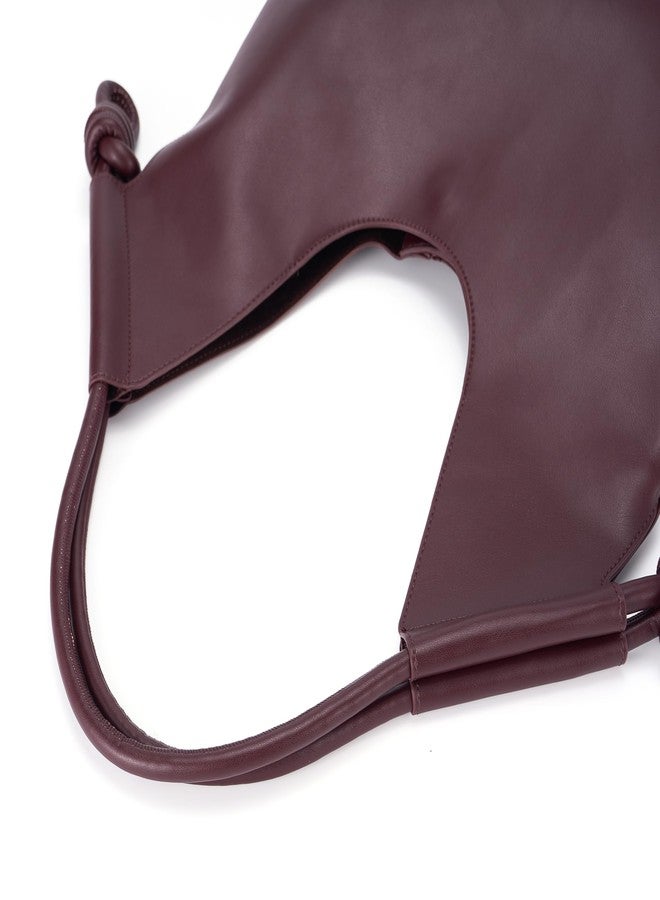 Molodo Large Hobo Bag for Women PU Leather Bag Trendy Shoulder Bag Satchel for Work Travel - Image 5