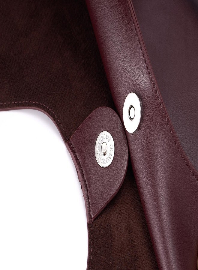 Molodo Large Hobo Bag for Women PU Leather Bag Trendy Shoulder Bag Satchel for Work Travel - Image 3