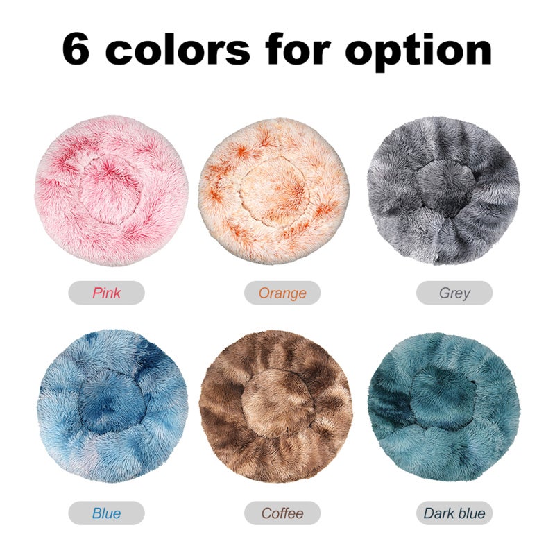 Plush Pet Bed: 5 Sizes, Soft Plush Material - Machine Washable Design, Orthopedic Pet Bed for Small Medium Large Dog Breeds, Home Decor Matching - Image 2