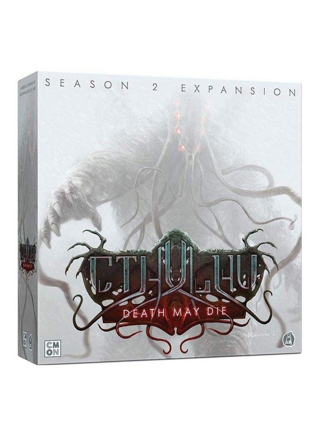 Lu: Death May Die Season 2 Board Game Expansion | Horror Game | Mystery Game | Cooperative Game For Adults And Teens | Ages 14+ | 1-5 Players | Average Playtime 90-120 Minutes | Made By Cmon
