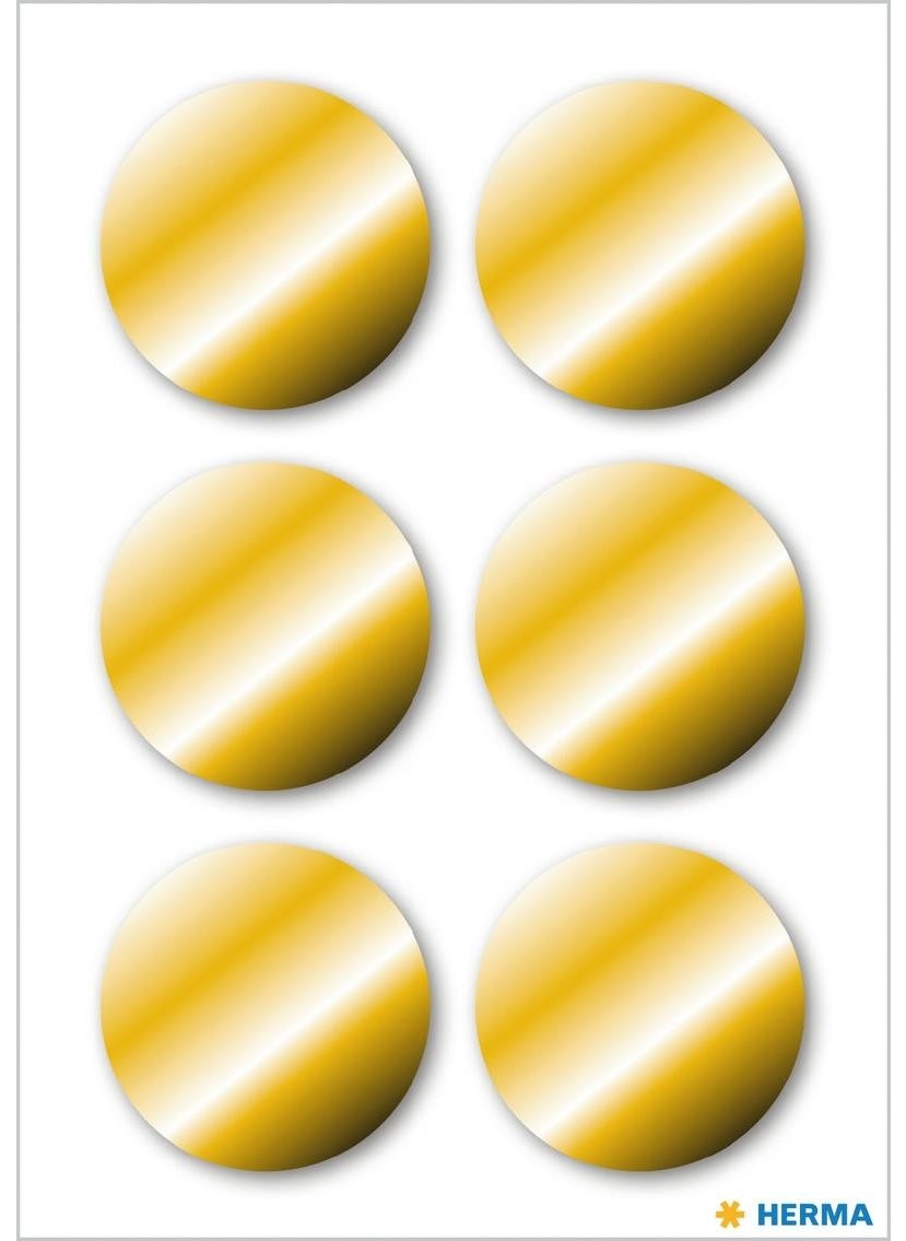 Herma Label Gold Round 32 mm  - Image 2