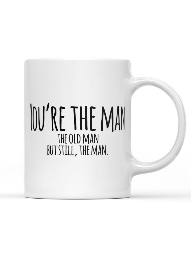 LIT Coffee Mug Funny Dad QuoteWhite Mug Funny Fathers Gift Fathers Day Gift - Image 1
