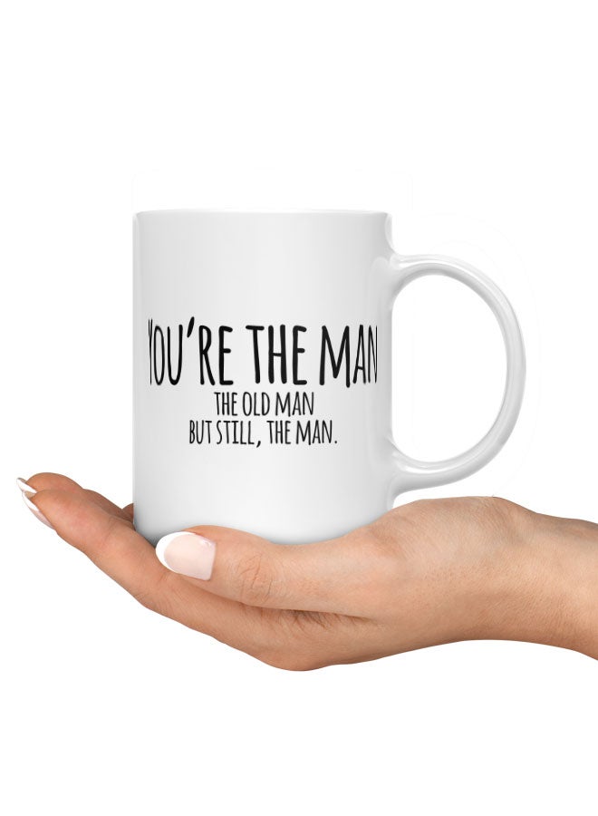 LIT Coffee Mug Funny Dad QuoteWhite Mug Funny Fathers Gift Fathers Day Gift - Image 3