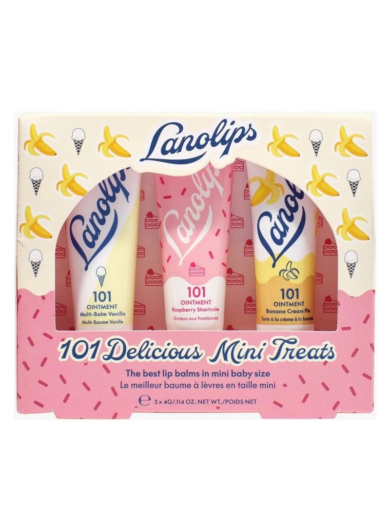 Lanolips Lano Lips – 101 Delicious Mini Balm Trio (3 Products) - Image 2
