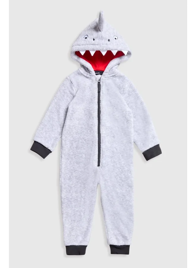 mothercare Shark Novelty Onesie