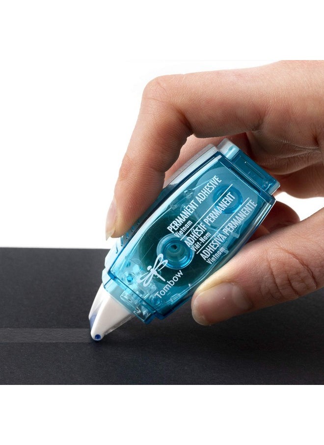 Tombow - Tombow 62140 Power Mini Glue Tape, 3-Pack. Easy to Use Compact Applicators for Strong, Permanent Bond - Image 1