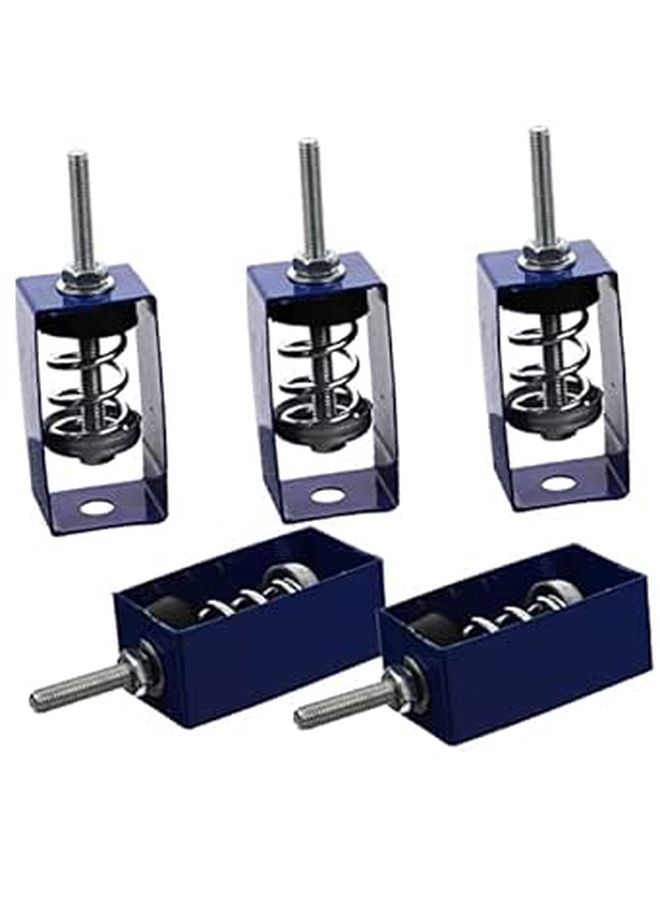 5pcs Black Spring Shock Absorber Ceiling Vibration Isolator Hangers for Studio Damping Equipment - Image 1