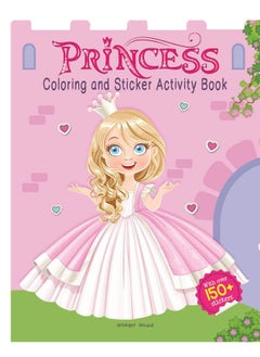 Wonder House Books Princesses Coloring and Sticker Activity Book 