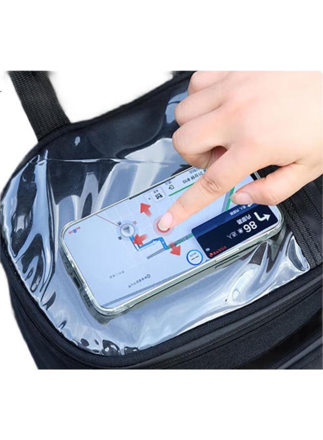Car Return Car Guimu Electric Vehicle Hanging Storage Bag Mobile Phone Bag Electric Vehicle Hanging Bag Waterproof Front Placement Can Hold Helmet Trunk - Image 3