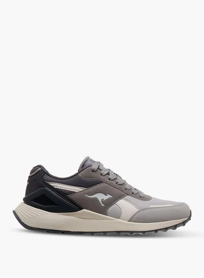 Kangaroos Grey Women Lace-Up Sports Shoes for Women | Best Price UAE