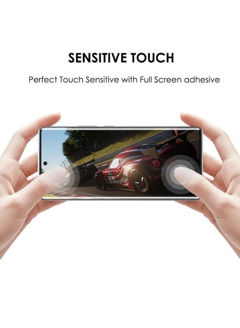 MIGOFAST Screen Protector for One Plus 12R UV Tempered Glass, Film HD Screen Saver, 9H Hardness, Bubble-free Screen Replacement Protector Film - Image 2