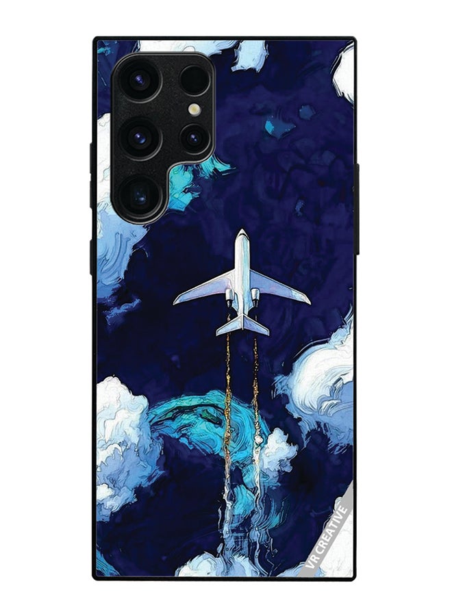 VR CREATIVE Protective Case Cover For Samsung Galaxy S25 Ultra Aeroplan Design Multicolour