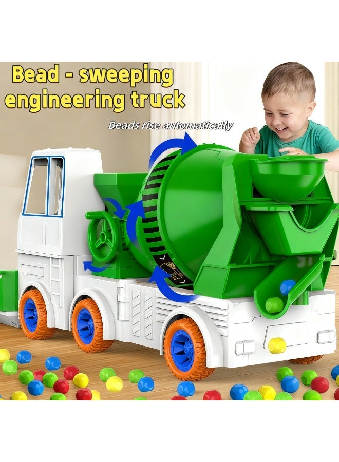 إيزي سو مركبة هندسية ، مجموعة ألعاب شاحنة البناء ، سيارة لعبة تلقائية تديرها البطارية (بطاريات غير مدرجة) ، شاحنة هندسة خلاطات الأسمنت ， ألعاب مركبة نقل محاكاة مركبة مركبة ， هدية ألعاب الهندسة التعليمية للبنات الفتيات - Image 5