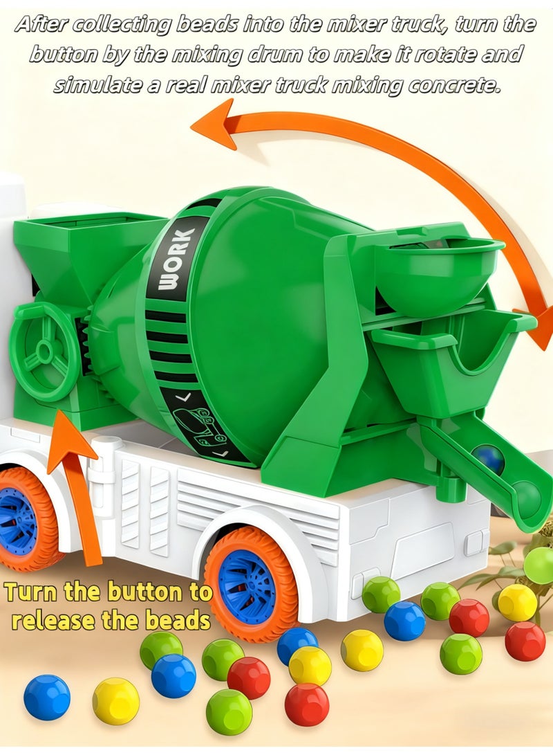 إيزي سو مركبة هندسية ، مجموعة ألعاب شاحنة البناء ، سيارة لعبة تلقائية تديرها البطارية (بطاريات غير مدرجة) ، شاحنة هندسة خلاطات الأسمنت ， ألعاب مركبة نقل محاكاة مركبة مركبة ， هدية ألعاب الهندسة التعليمية للبنات الفتيات - Image 4