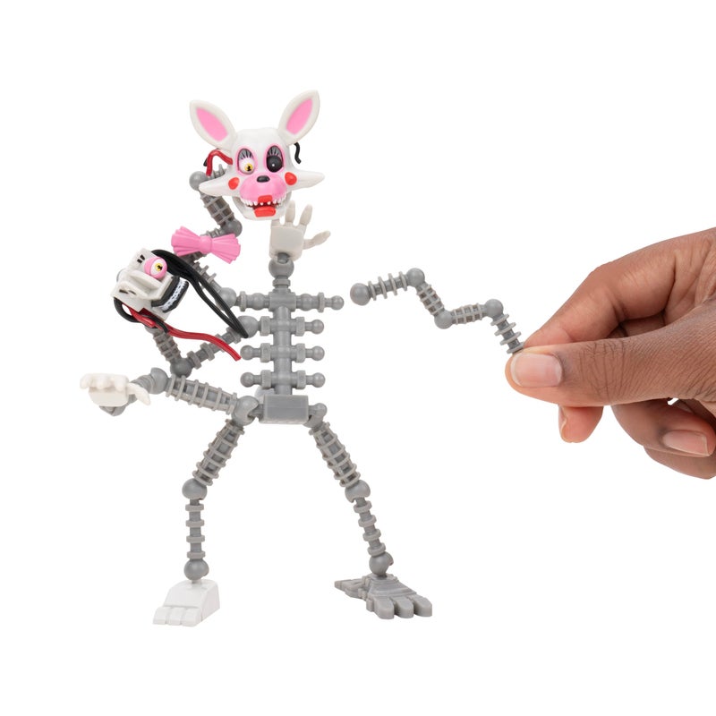 Jazwares Five Nights at Freddyâ€™s Mangle - 5-Inch Articulated Figure with Jumpscare Feature and Glow-in-The-Dark Eyes - Image 3