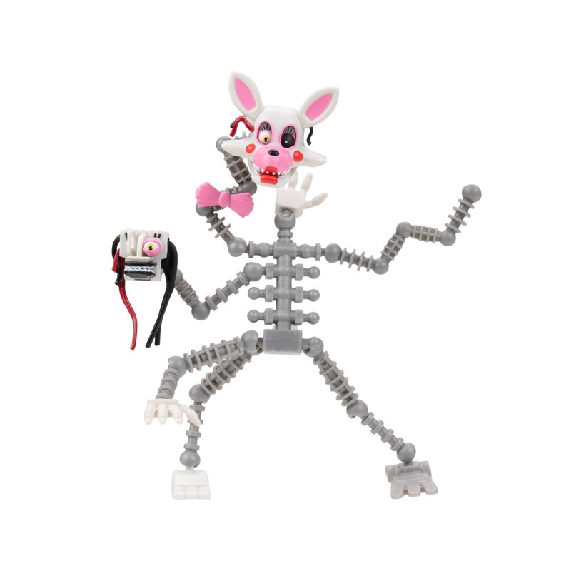 Jazwares Five Nights at Freddyâ€™s Mangle - 5-Inch Articulated Figure with Jumpscare Feature and Glow-in-The-Dark Eyes - Image 1