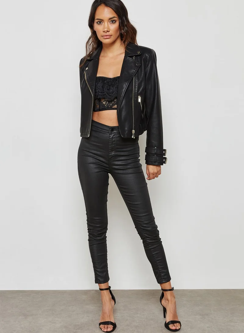 LIPSY Lace Bardot Top