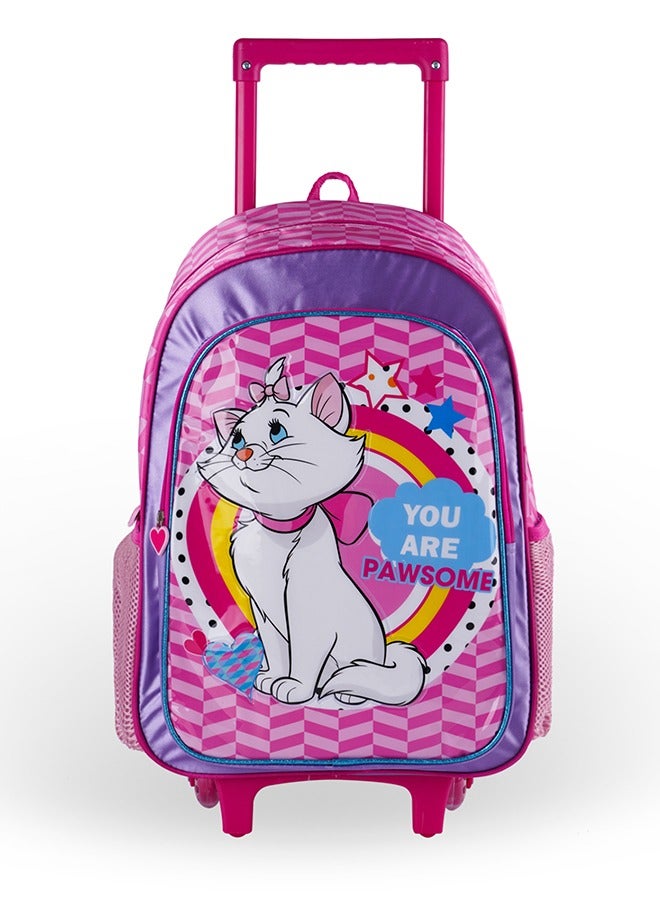 Disney Marie You are pawsome 3 in 1 Trolley Box set 18 inches