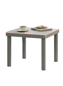 NKX Minimalist Square Coffee Table for Bedroom and Living Room 48 X 48 cm  - Image 5