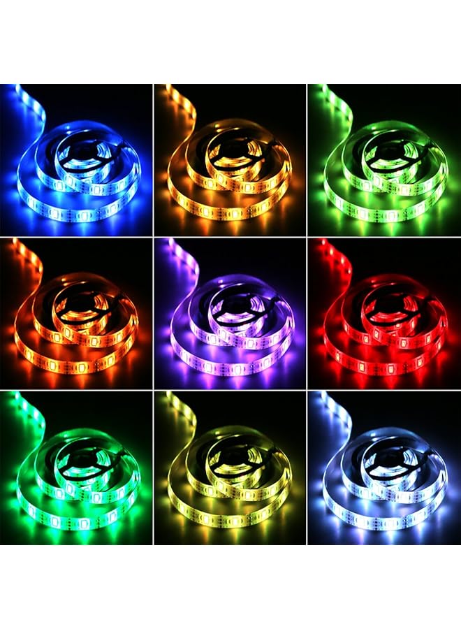 erorex Battery Powered Led Strip Lights 24 Keys Remote Controlled Diy Indoor And Outdoor Decoration 6.56Ft Waterproof - Image 3