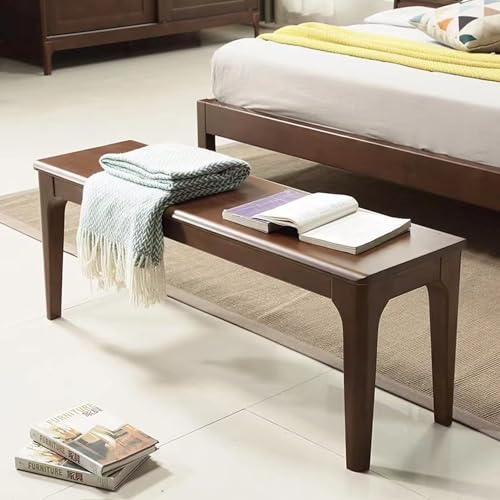 Runam Woods مقعد روونام وودز الفاخر للمنازل والمكاتب - مقعد متعدد الاستخدامات من الخشب الصلب 100 سم للاستخدام الداخلي والخارجي لتناول الطعام، المدخل، وتغيير الأحذية - Image 3