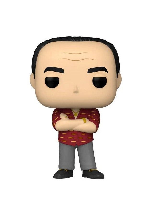Funko - Pop! Tv: The Sopranos Tony Soprano Bundled With A Byron'S Attic Pop Protector - Image 1