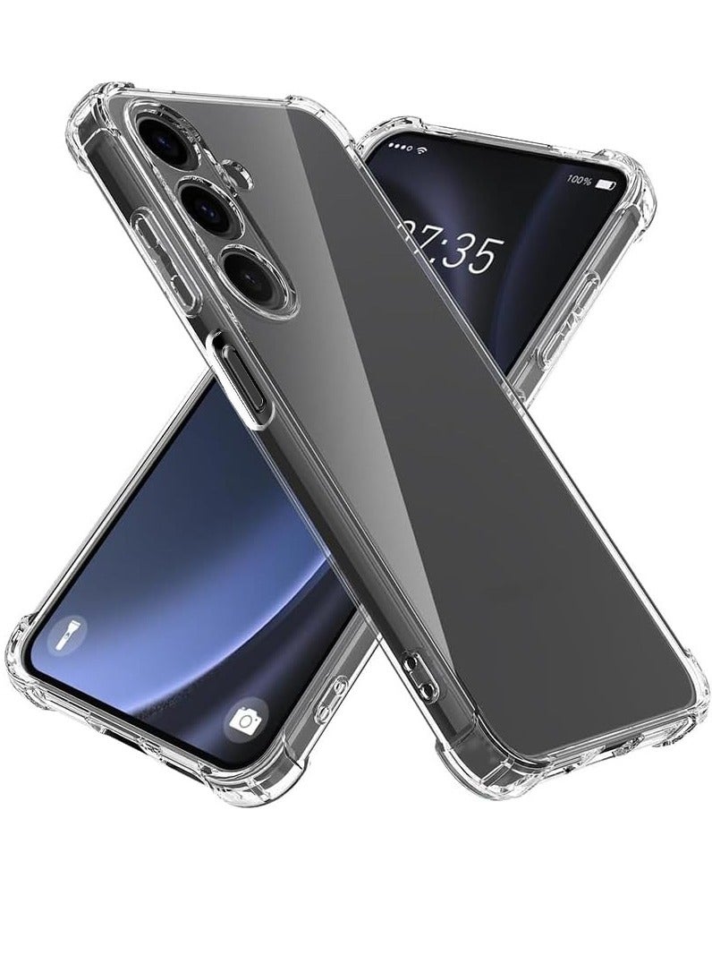 Reinforced Corners Transparent Anti Scratch Soft TPU Rubber Silicone Protective Cover for Phone For Samsung Galaxy A05s - Image 1